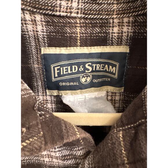 Field & Stream Mens Shacket Heavy Duty Cotton Plaid XL Grunge Utility Lumberjack - Picture 4 of 6